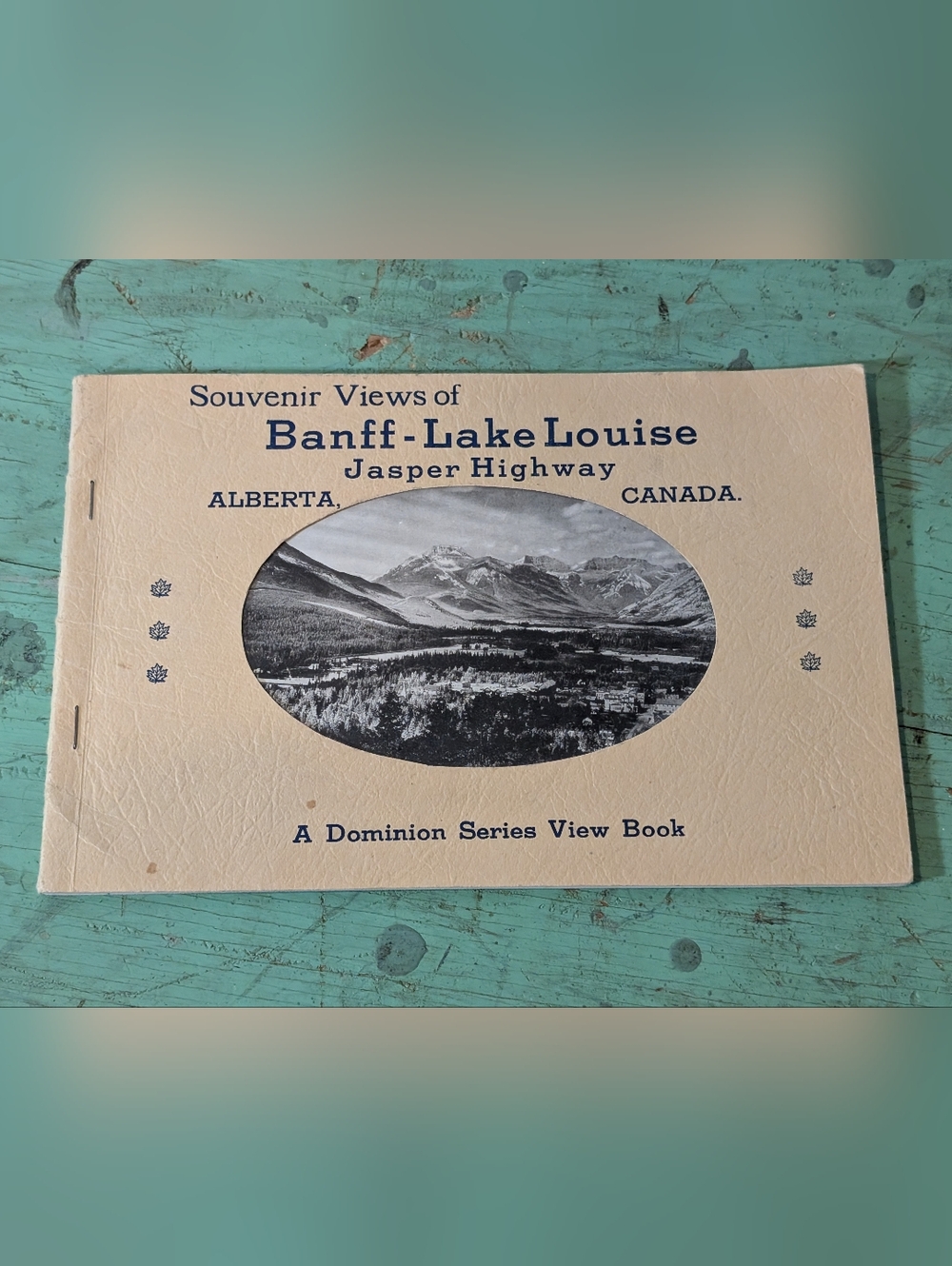 Souvenir Views of Banff-Lake Louise Jasper Highway, Alberta, Canada. Photographs